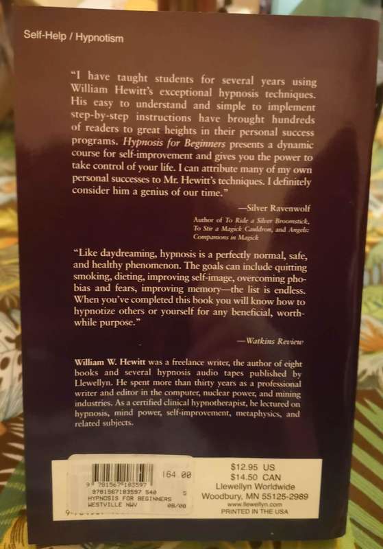 Hypnosis for Beginners by William W Hewitt