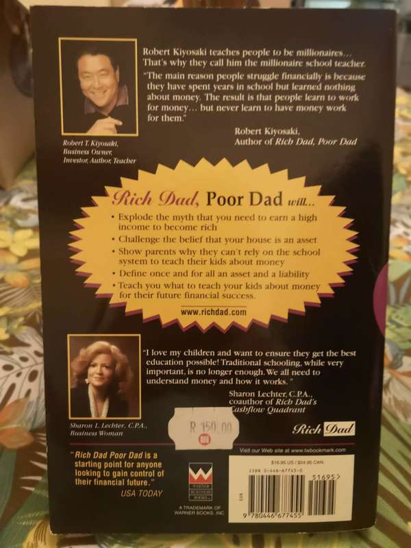 Rich Dad Poor Dad By Robert T. Kiyosaki with Sharon L. Lechter