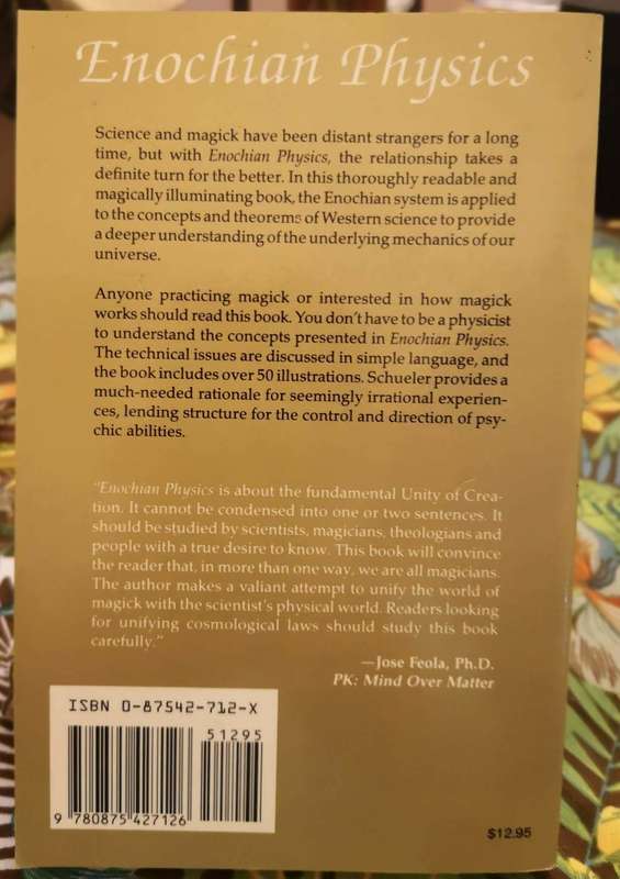 Enochian Physics - The Structure of Magical Universe by Gerald J Schueler