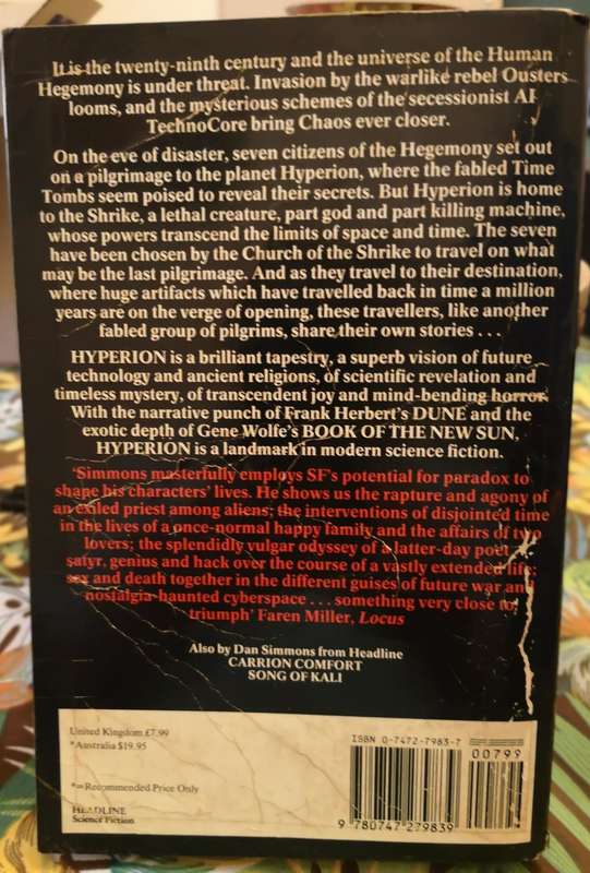Hyperion by Dan Simmons