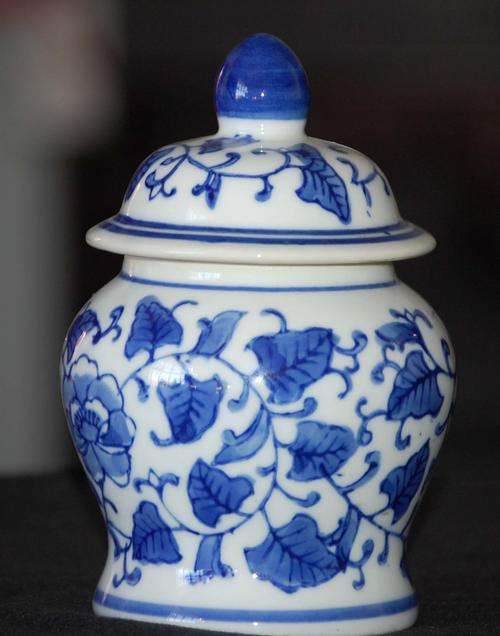 Blue and White Ginger Jar