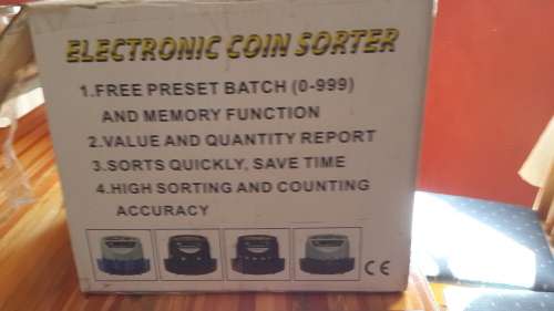 Electronic Coin Counter and Sorter