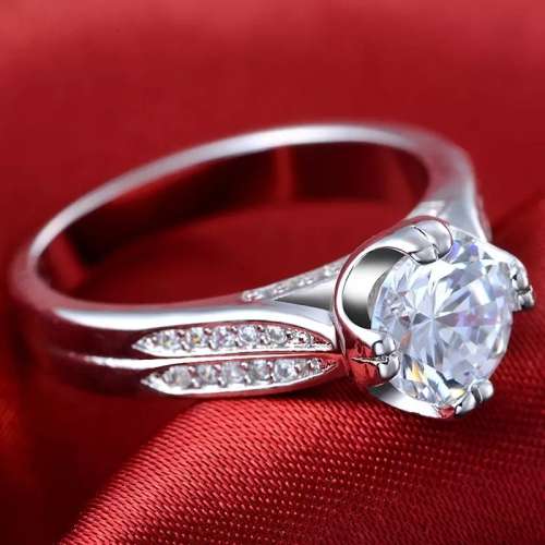 Awesome s925 engagement ring size size 7