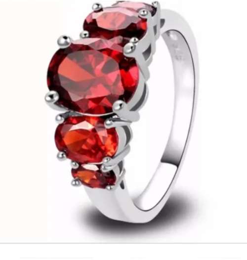 Gorgeous ruby cz s925 size 8