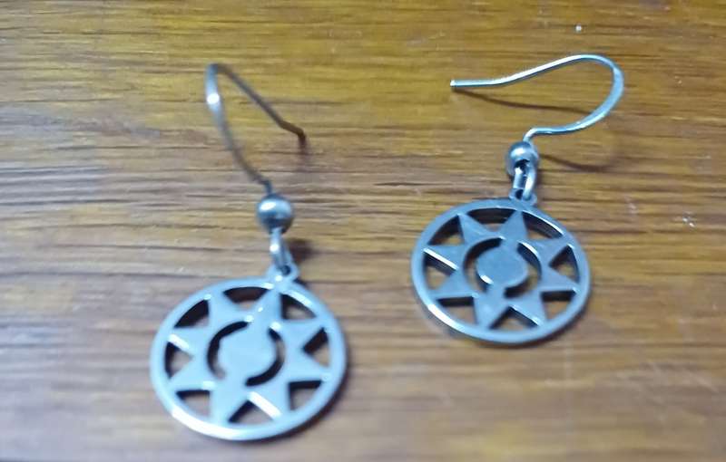 Titanium  earrings