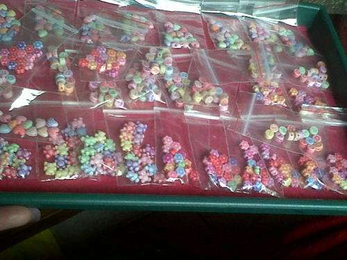 480  Acrylic Beads(bid per pkt)