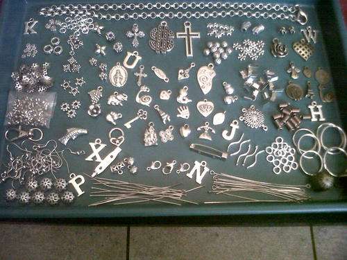 Metal mix !! chain,pendants,charms,findings etc