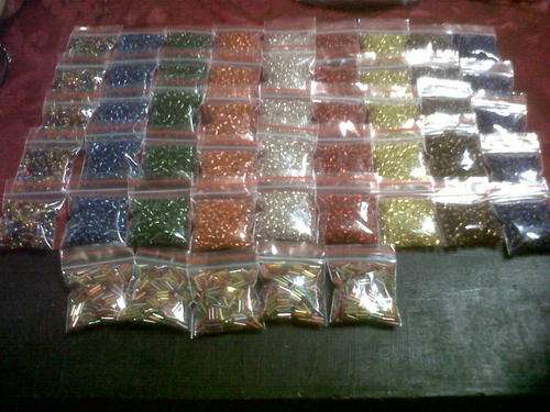 Silverfoil seedbeads 0.06mm...Pls see description