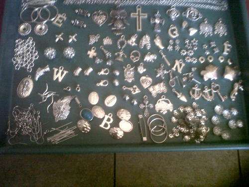 Metal mix!! with 2mm 1mt chain
