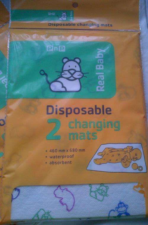 PnP disposable changing mats