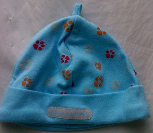Light blue baby cap 3-6month
