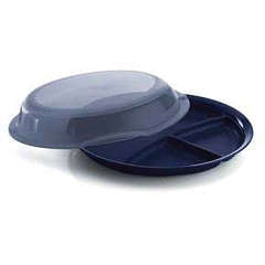 TUPPERWARE large divided plate
