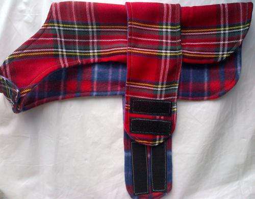 Polar fleece dog jacket/jersey