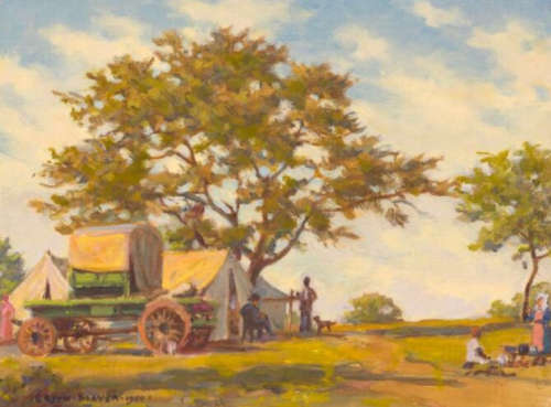 Erich Mayer - oil painting