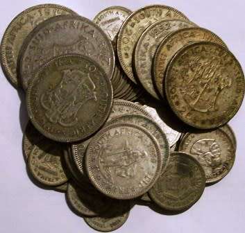 Scrap Silver coins all 50% silver - total weight approx. 122 grams