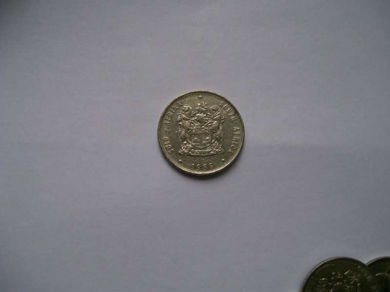 1986, 1987, 1988, 1989 and 1990 - Nickel R1.00  circulated nickel coins. See photos below.
