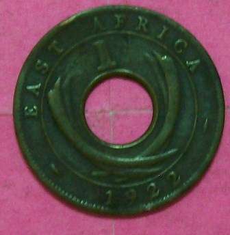 East Africa 1c -1922. See photo's..