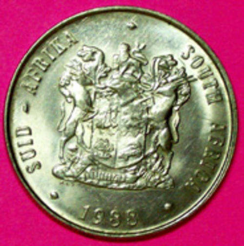 1988 S.A. Nickel Rand. Judge coin by photo.