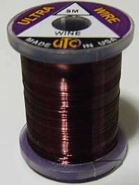 UTC Wire Small (Wine) - Fly fishing/Fly tying