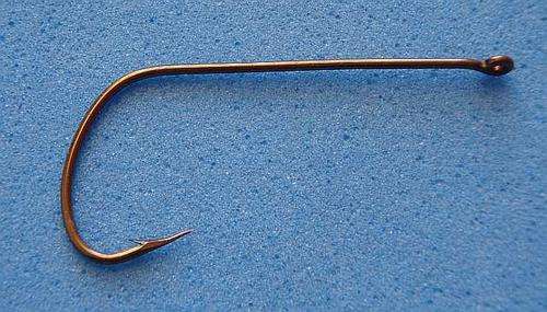 25 Mustad 37187 #6 Popper Hook for Bass - Fly fishing/Fly tying
