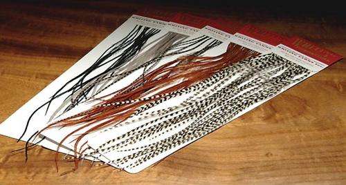 Whiting's Saddle Hackle 100's Pack Grizzly Size 14 - Fly fishing/Fly tying ***FREE SHIPPING***