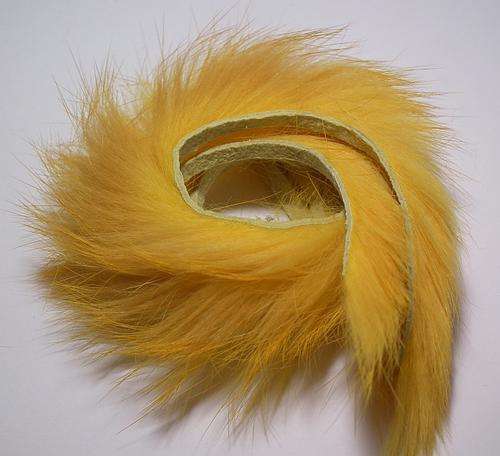 Rabbit Strips (Golden Yellow) - Fly fishing/Fly tying