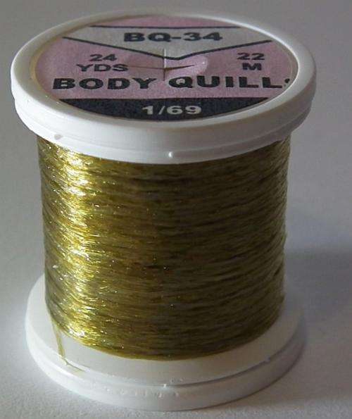 Hends Body Quill - OLIVE/BROWN - Fly fishing/Fly tying