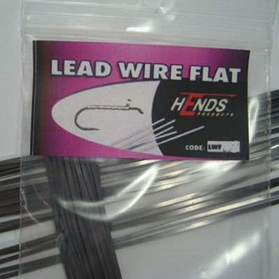 Hends Flat Lead Wire 1mm x 0.4mm - Fly fishing/Fly tying