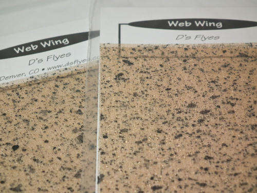 Web Wing - MOTTLED TAN - Fly fishing/Fly tying