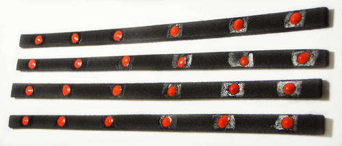 E-Z Sight Beetle Strips -Black - Fly fishing/Fly tying