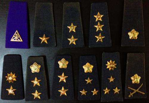 Various S.A.A.F Shoulder boards- R1 START! 3 days only!