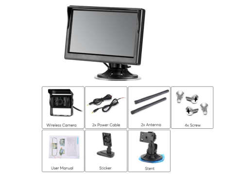 Wireless reverse camera