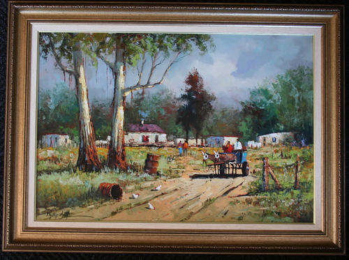 Large Oil Painting - Phillip Brits