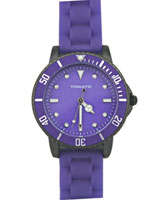 AAA Branded Watches - TOMATO - LADIES PURPLE DIAL & PURPLE RUBBER STRAP