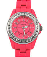 AAA Branded Watches - TOMATO - LADIES PINK PLASTIC WITH STONES