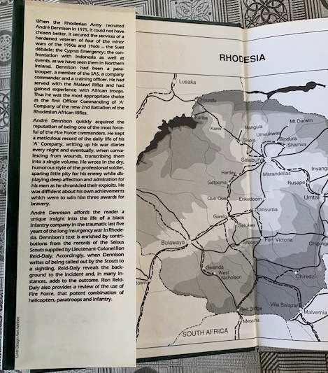 THE WAR DIARIES OF ANDRE DENNISON - RHODESIAN AFRICAN RIFLES