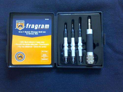 Fragram 6-in-1 Quick change Drill bit & Driver set