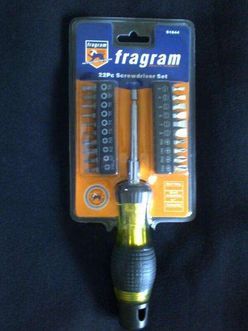 22 Pc Fragram Screwdriver Set