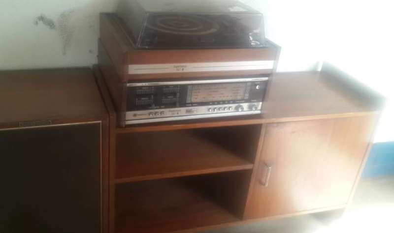 Old Record Player with stand!!!!!!!!!