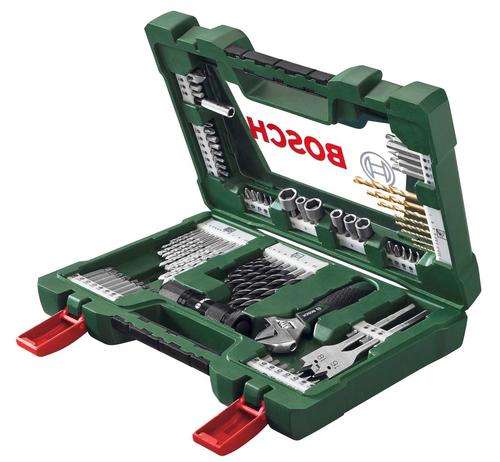 Bosch V-Line Accessory Set - 83 Piece Free Torch and Wrench