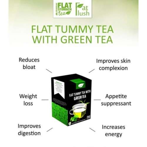Mama`s Flat Stomach Tea - Flat Tummy Tea with Green Tea