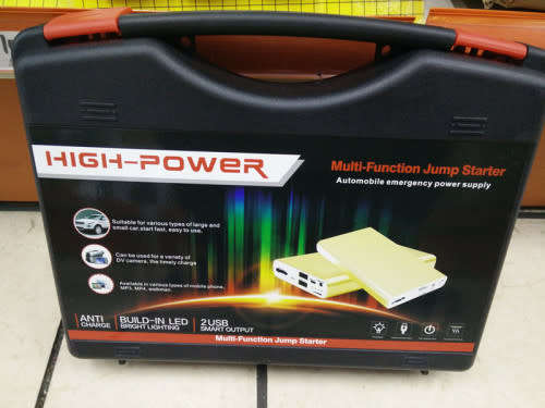 2 USB Power Bank Portable Car Jump Starter Emergency Universal Charger