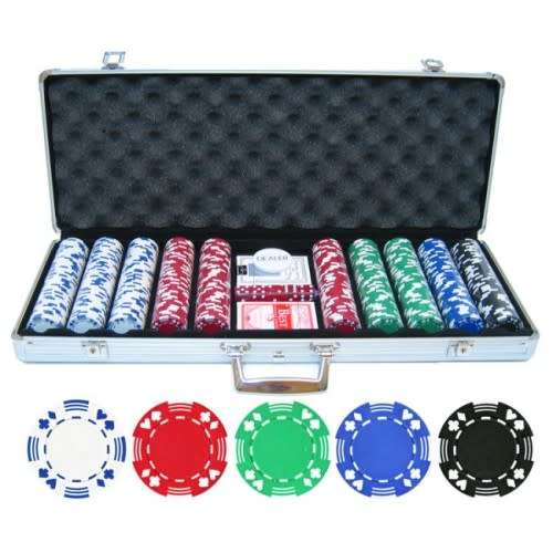 500pc poker game set