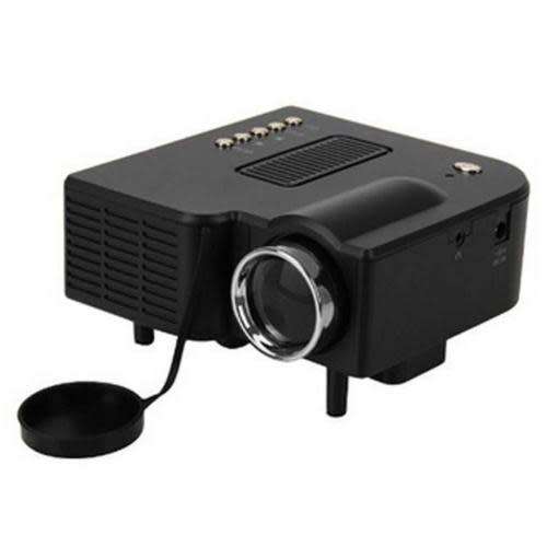 HD 1080P LED Multimedia Projector Home Theater Cinema AV TV VGA HDMI USB SD WTC