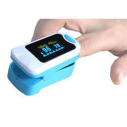 Finger Pulse Oximeter Blood Oxygen Heart Rate SpO2 PR Monitor