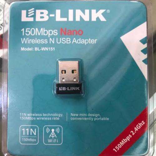 LB-LINK 150MBPS NANO WIRELESS N USB ADAPTER BL-WN151
