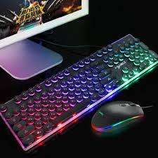 D290 Gaming Keyboard And Mouse Wired Keyboard With Backlight Keyboard Gamer Kit Silent Gaming