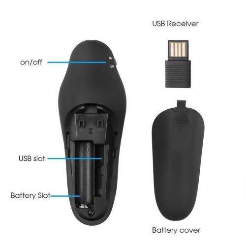 Wireless Controller Laser Pointer Presenter for PPT Presentation Meeting Speech