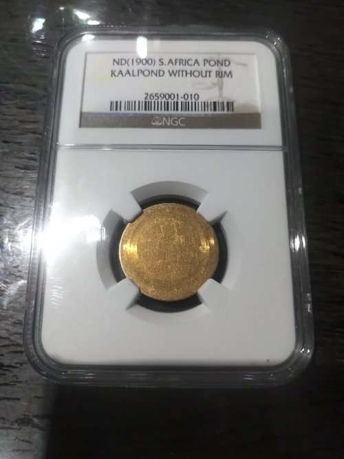 ND(1900) S.AFRICA POND KAALPOND WITHOUT RIM NGC