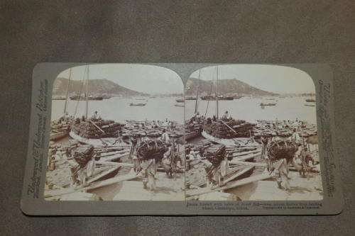 A MAGNIFICENT COLLECTION OF 38x ANTIQUE UNDERWOOD & UNDERWOOD STEREOSCOPIC PHOTOGRAPHS